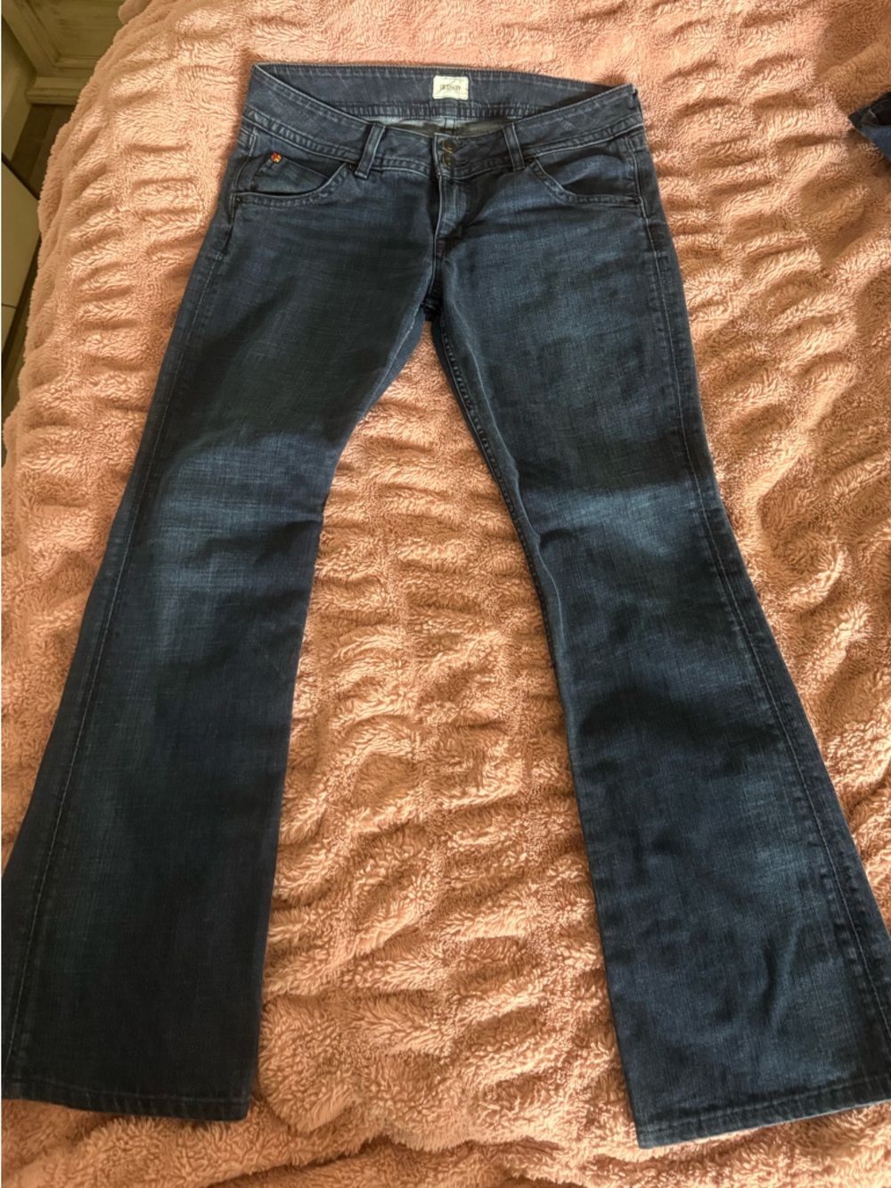 Hudson Jeans Dark Blue Flare Denim